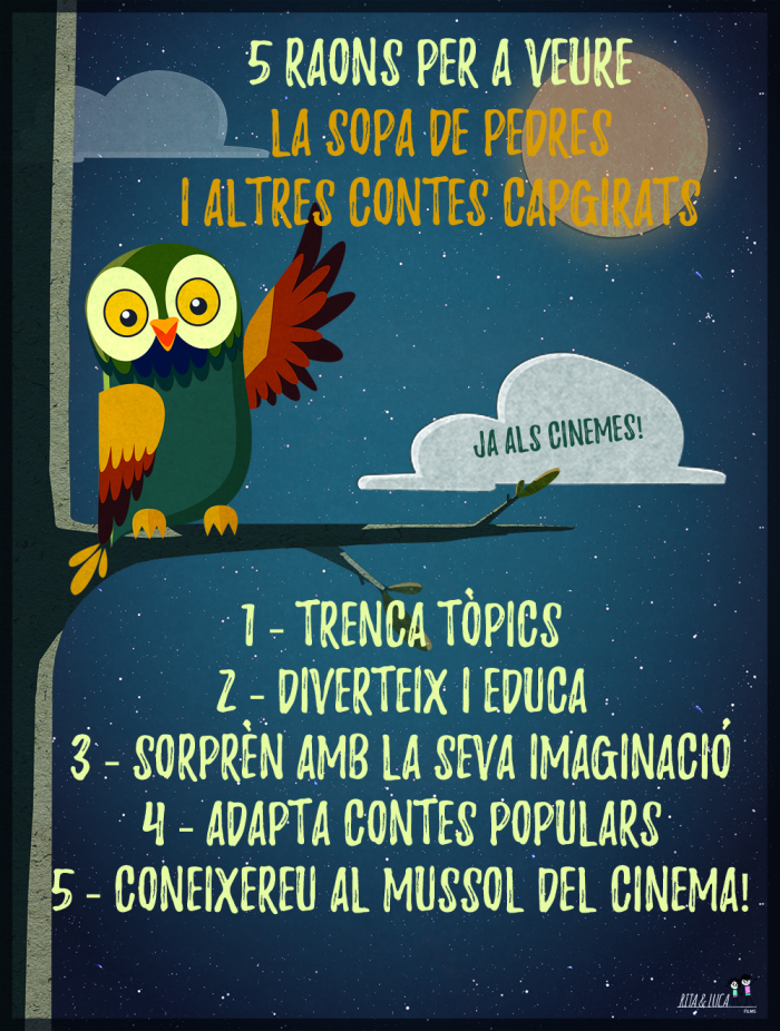 Cinema infantil Sopa de pedres