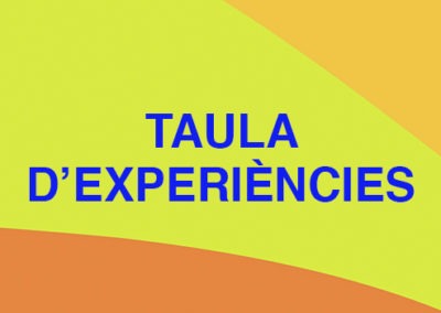 12 h Taula d’experiències. Una criança sense gènere és possible?