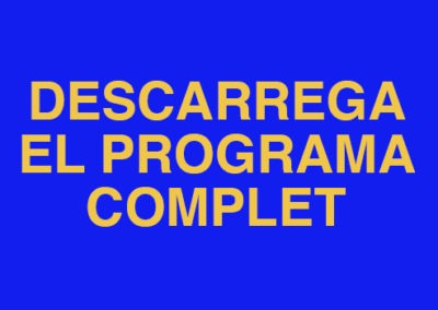 Programa complet de la Crea’t