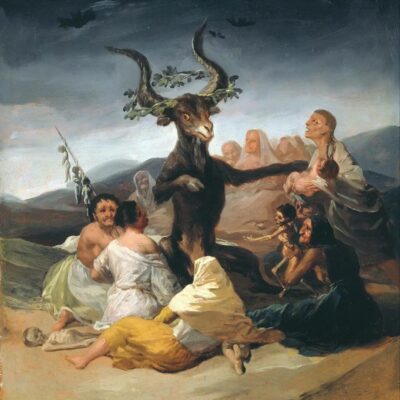 curs sobre la cacera de bruixes i el naixement del capitalisme. Imatge de Francisco de Goya